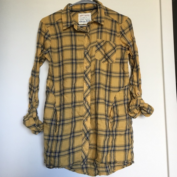 Yellow flannel