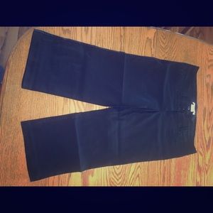 Black Charlotte Russe dry clean only capris.