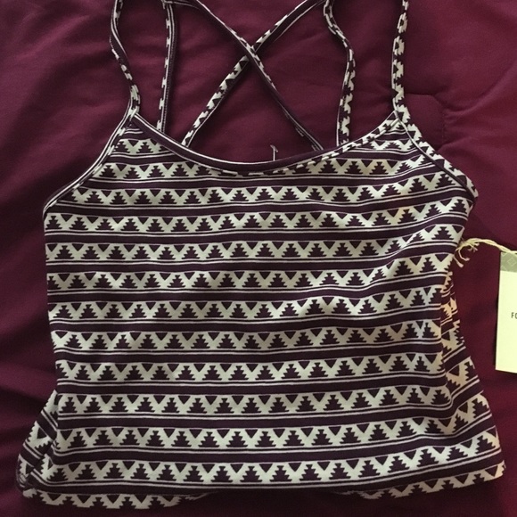 Criss cross top with detail!