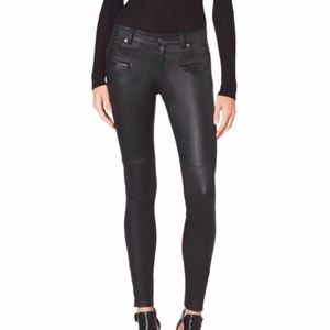 Michael Kors genuine leather pants