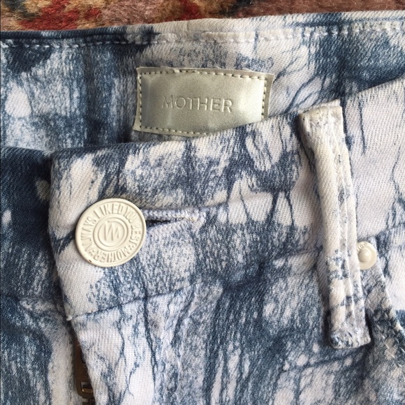 Anthro Mother Looker Jeans The Blue Eyed Devil - Picture 3 of 4