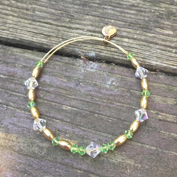 Rare! Vintage Alex + Ani with Swarovski crystals.