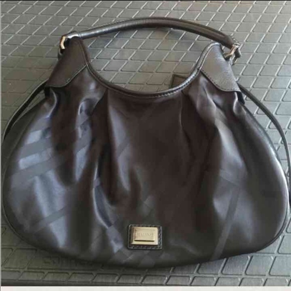 Black Burberry Shoulder Bag