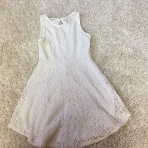 White lace sundress