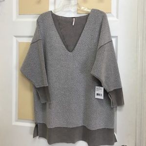 Brand new Free People sweatshirt Small Gray