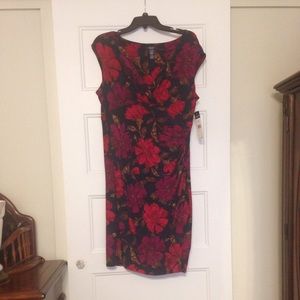 NWT Ralph Lauren Chaps Sleeveless Floral Dress. XL