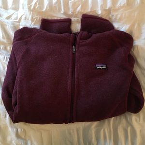 Patagonia Zip Up (Maroon)