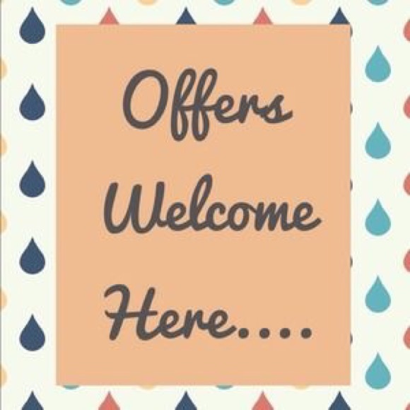 All offers welcome! ❤️