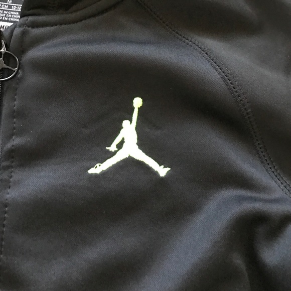 Girls Nike Jordan hoodie jacket medium youth NWT - Picture 2 of 3