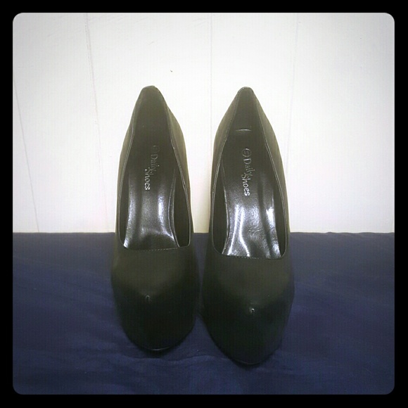 Black Platform Heels