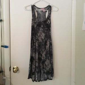 Marbled shift dress