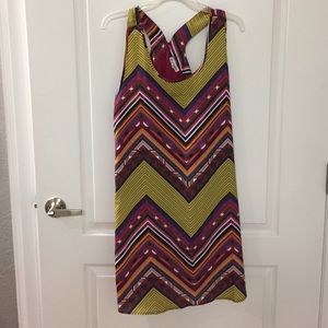 Aztec print dress
