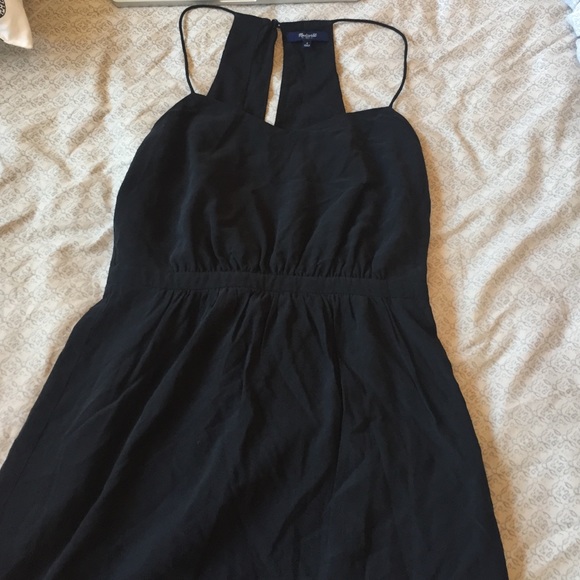Madewell Dresses & Skirts - Open back black dress