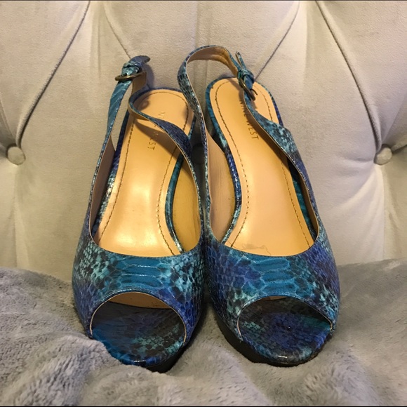 NINE WEST Big Spender Sling Back Heel Sz 8