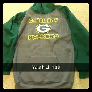 Green bay packer sweatshirt