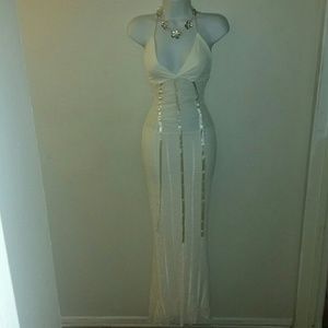 Ana carite NY prom,party murmaid lace dress