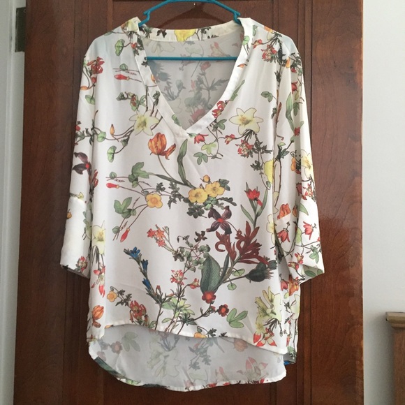 Floral blouse