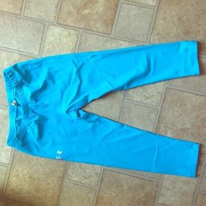 Small Turquoise Blue Leggings/ Captis