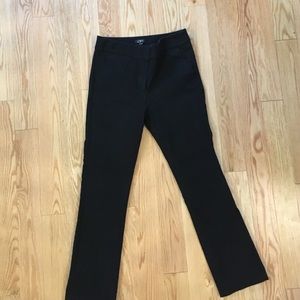 Loft kick crop pants 6 long