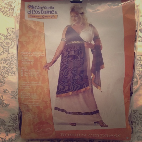 Roman Empress Halloween Costume