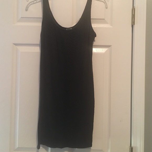 Express black tank tunic snake pattern. Black. S.
