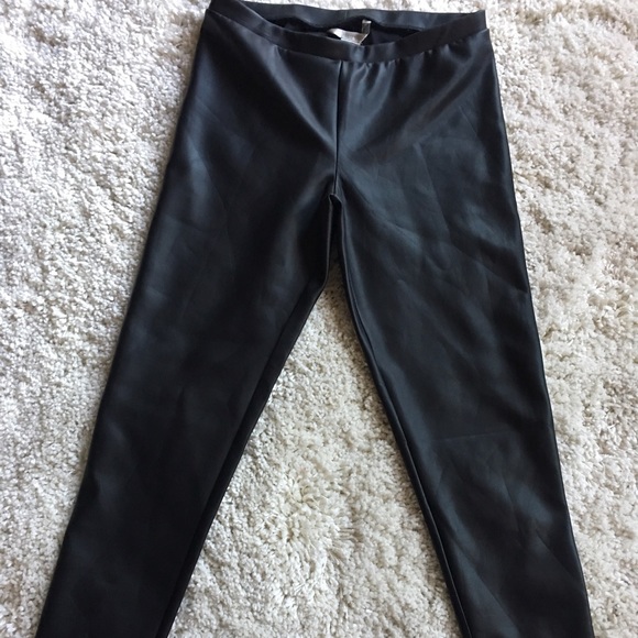 Lauren Conrad faux leather leggings