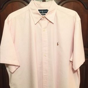 Men's Short Sleeve Button Down Shirt