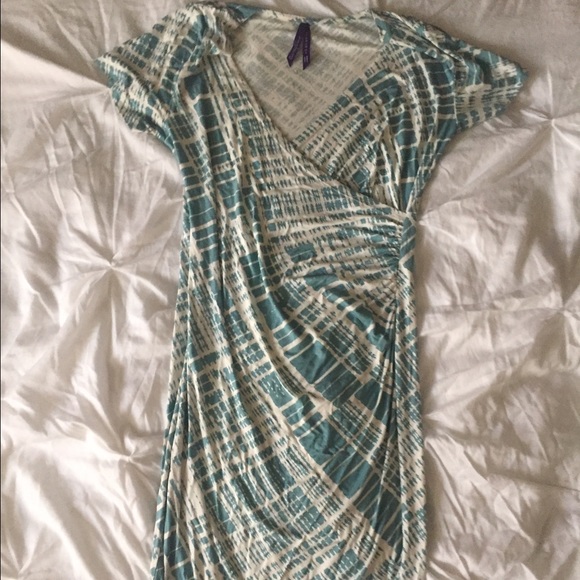 Maternity Midi-Dress Sea Foam Blue