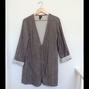 Eileen Fisher Textured Lightweight Coat