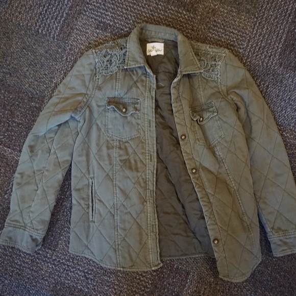 Hunter green coat