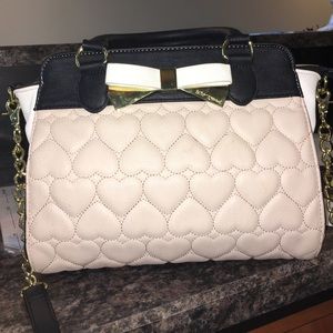 Betsy Johnson over the shoulder purse