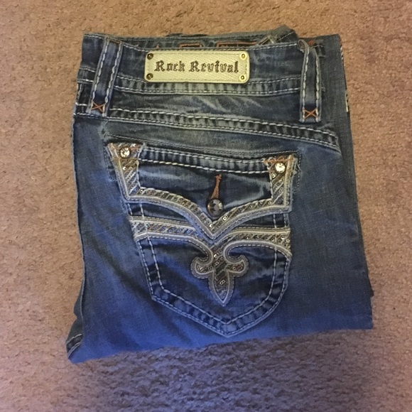 Rock Revival 31 Stephanie Bootcut Jeans