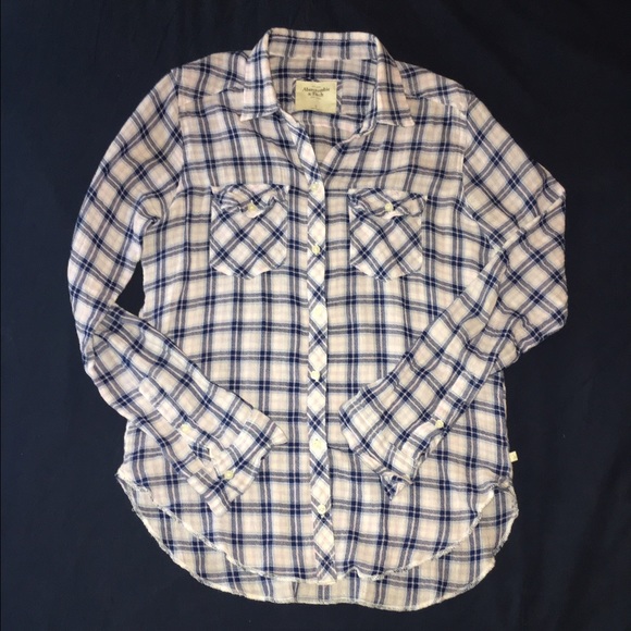 Abercrombie & Fitch Flannel Button-Up