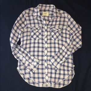 Abercrombie & Fitch Flannel Button-Up