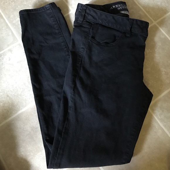 Black American Eagle Jeggings