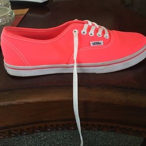 Vans Shoes - neon coral Vans Vans Shoes - neon coral Vans