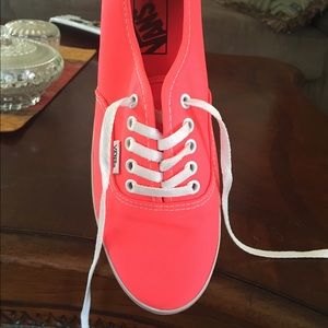 Vans Shoes - neon coral Vans Vans Shoes - neon coral Vans