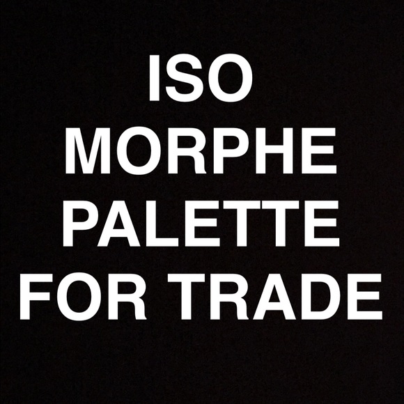ISO MORPHE PALETTE FOR TRADE 🎨✨