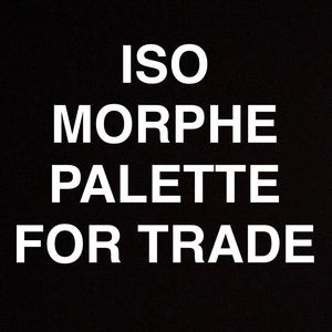 ISO MORPHE PALETTE FOR TRADE 🎨✨