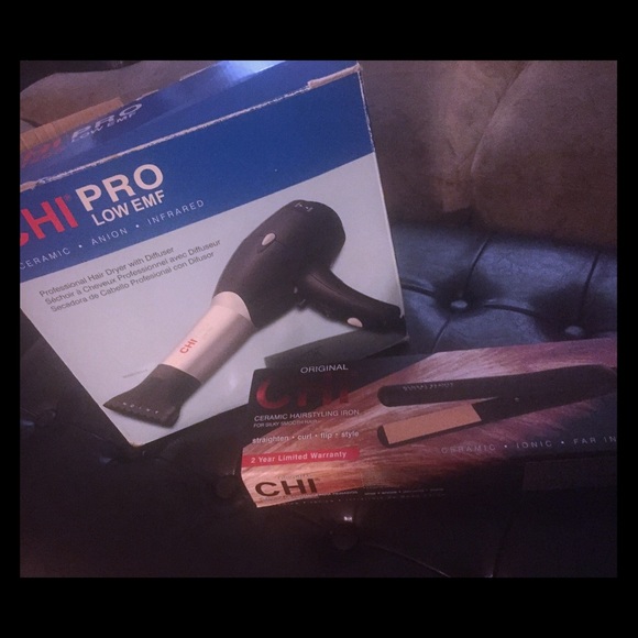 Chi set hairdryer and flat iron