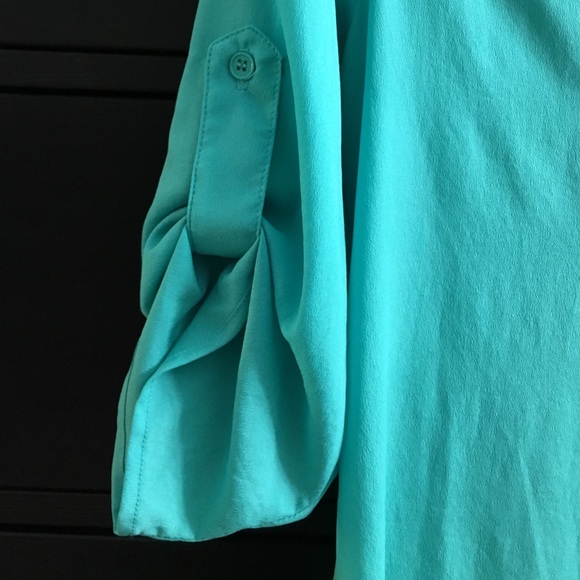NWOT aqua tunic from Stitch Fix - Picture 2 of 3