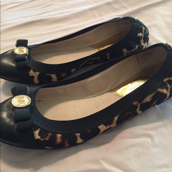 NWOT MICHAEL Michael Kors Cheetah Flats