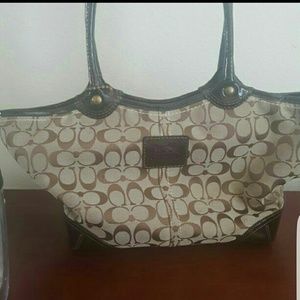 Used Coach tote