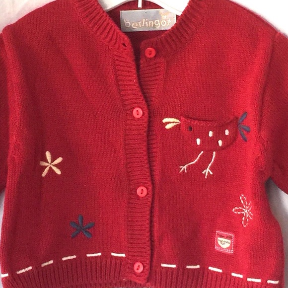 Burlingot Embroidered Cardigan - Picture 2 of 2