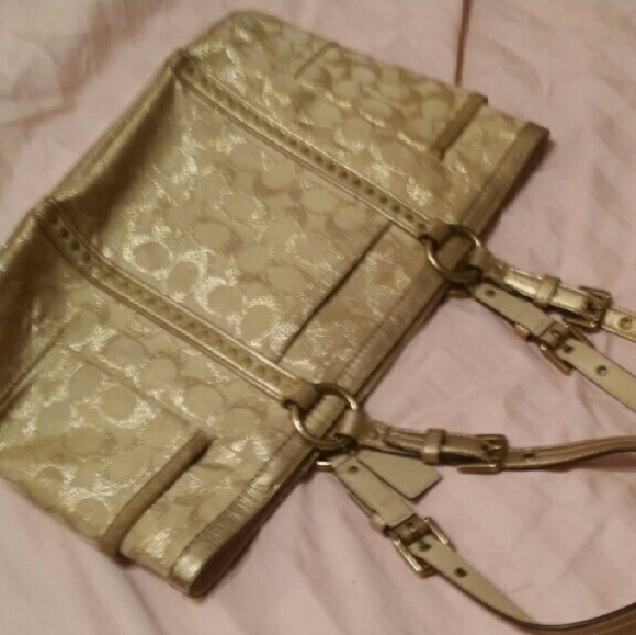Gold Coach Purse