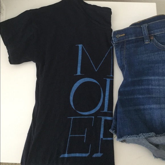 J. Crew - Navy Modern Graphic Tee - Picture 2 of 4