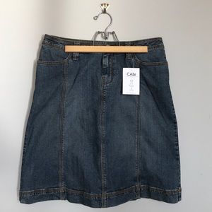 NWT Cabi Denim Skirt