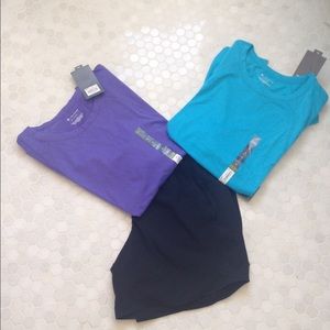NWT Tek Gear Black shorts,front pockets size M.