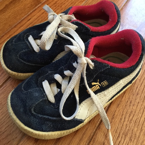 Puma 10 suede toddler sneakers