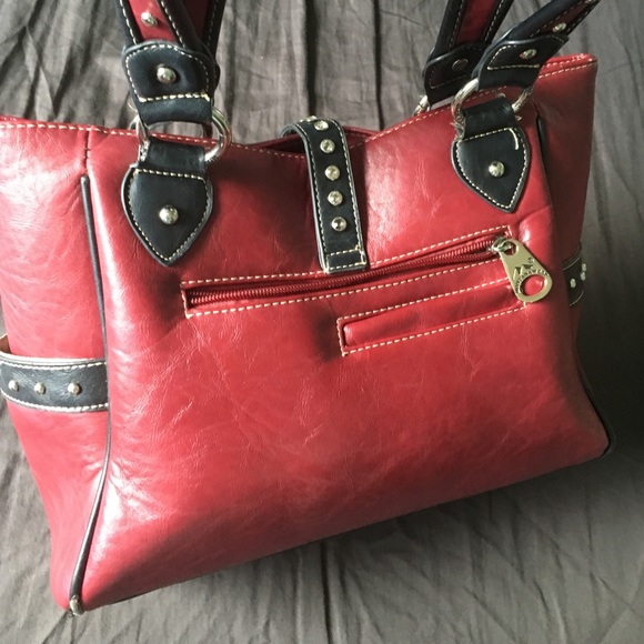 Montana West Purse Navajo Print and Leather - Picture 2 of 4
